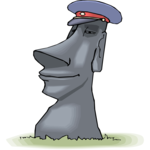 Easter Island Statue Clip Art