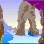 Rock Formation 5 Clip Art