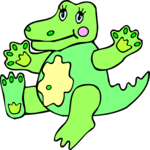 Crocodile 1 Clip Art