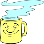 Coffee - Sleepy Clip Art