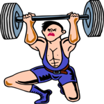 Weight Lifting 27 Clip Art