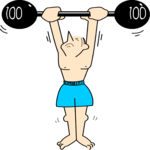 Weight Lifting 04 Clip Art