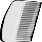 Comb 11 Clip Art