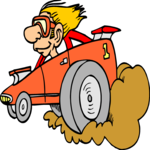 Racing - Drag 2 Clip Art