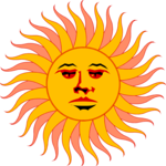 Sun 137 Clip Art