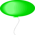 Balloon 13 Clip Art