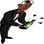 Waiter 68 Clip Art