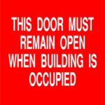 Keep Door Open Clip Art