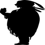 Silhouettes, Native American Clip Art