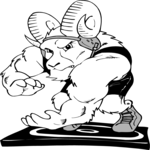 Wrestler - Ram Clip Art