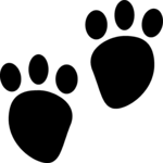 Pawprint 05 Clip Art