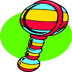 Rattle 06 Clip Art