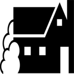 House Symbol 08 Clip Art