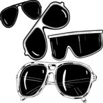 Sunglasses 09 Clip Art