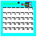 62 September - Fri Clip Art