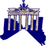 Brandenburg Gate 5 Clip Art