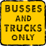 Busses & Trucks Only Clip Art
