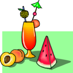 Tropical Cocktail 09 Clip Art