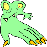 Mutant Creature 050 Clip Art