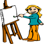 Artist 02 Clip Art