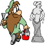 Sculptor 12 Clip Art