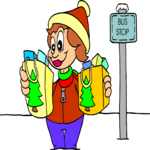 Holiday Shopping 2 Clip Art