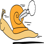 Snail 01 Clip Art