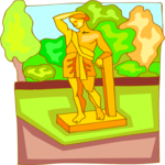 Statue 06 Clip Art