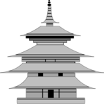 Asian Temple Clip Art