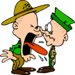 Drill Sergeant 2 Clip Art