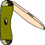 Pocket Knife 8 Clip Art