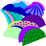 Rolling Hills 1 Clip Art