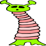 Space Alien 127 Clip Art