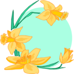 Flower Background 25 Clip Art