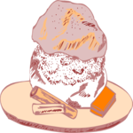 Cream Puff 1 Clip Art