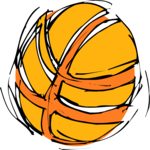 Basketball - Ball 09 Clip Art