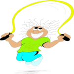 Jumping Rope 1 Clip Art