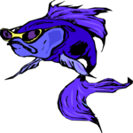 Fish - Cool 2 Clip Art