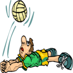 Volleyball 50 Clip Art