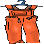 Overalls 3 Clip Art