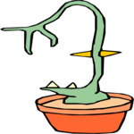 Mutant Plant 24 Clip Art