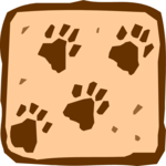 Paw Prints 3 Clip Art