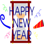 Happy New Year 01 Clip Art