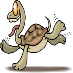 Tortoise - Playful Clip Art