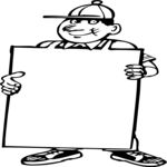 Sandwich Board Clip Art