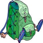 Backpack 5 Clip Art