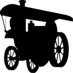 Steam Train 3 Clip Art