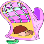 Pot Holder 2 Clip Art