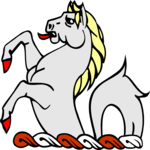 Horse - Demi Clip Art