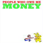 Owe Me Money Clip Art